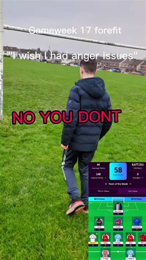 Gameweek 17 forefit anger issues #premierleague #edit #football #fpl #fplforefit