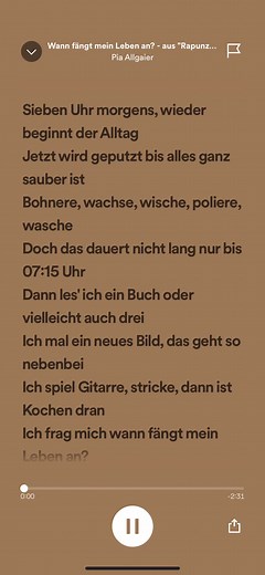 Rapunzel ~wann fängt meine Leben an~