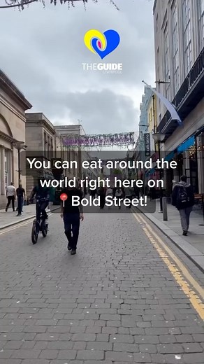 A culinary tour around the world and it’s all on one street! 🌍 📍BOLD STREET #Eurovision #TheGuideLiverpool #BoldStreet #Liverpool #fyp #fypシ | The Guide Liverpool