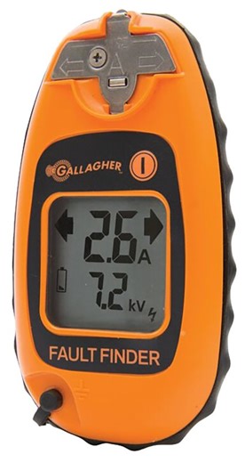 Gallagher G50905 Fence Volt/Current Meter and Fault Finder, LCD Displa