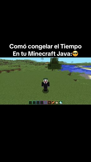 Comó congelar el Tiempo en Minecraft: #minecraftbedrock #minecraftjava #minecraftsurvival #humor #minecraftbuilding #minecraftmemes | Guason Crux | Facebook