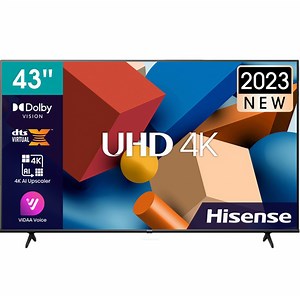 Hisense 43A61K 4K UHD DLED Smart Television 43inch (2023 Model)