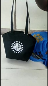 Small handbag Dimension 12*9.5 inches Zip closure Inside one purse attached with zip For enquiries 9444460292 | V Savitha Gifts, Bags ,Fancy Jewellery, Sarees & Others