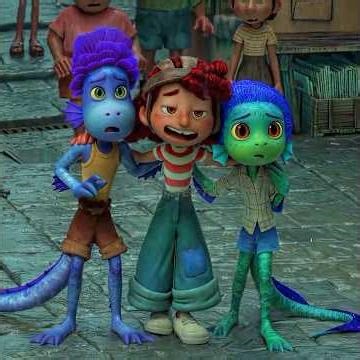 Because of his friend, Luca dares to take the first step 🌊🚲✨