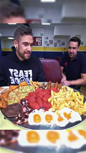 Part1 :Owner Bet $2,000 I Can’t Finish His Viral Breakfast Challenge! #FoodChallenge #EatingChallenge #BigEats #FoodieTok #epicmeal