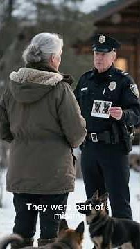 An Old Woman Took In Two Freezing Dogs — The Next Morning, Police Surrounded Her House!