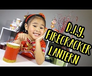 DIY Firecracker Lantern | Chinese New Year Craft