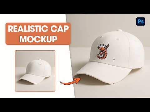 Cap Mockup Tutorial – Create Realistic Hat & Baseball Cap Mockups in Photoshop