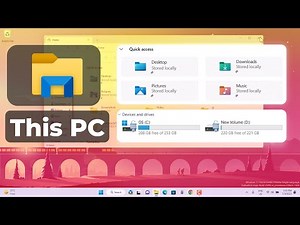 Windows 11 Tutorial: How to Change Windows Explorer Quick Access to This PC