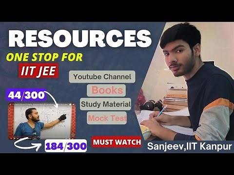 I cracked JEE Advanced within One Year with these Resources| Resources I followed to crack JEE||