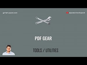 Overview on PDF Gear Tool | Free PDF Tool