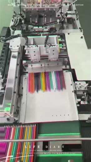 Color pencils packing machine
