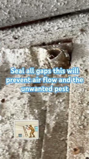 Fix gaps before applying drywall #gap #drywall #carpenter