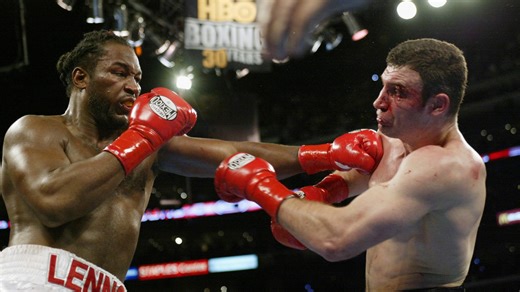 Lennox Lewis hits back at critics who accused him of ‘ducking’ rematch with boxing legend
