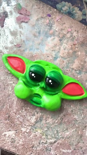 Yes, I am selling this Baby Yoda on my shop for all you nerdy Star Wars fans out there🌚🔪
