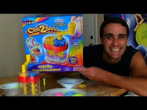 Crazy Sand Magic Sand Machine Unboxing! || Toy Reviews || Konas2002