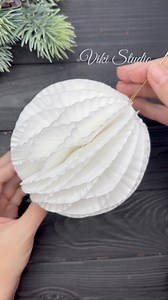 1.6M views · 21K reactions | Create Christmas Ornaments with Just Cupcake Liners! #christmas #christmasdecor #christmasdecorations #christmastime #christmasdecorating #tutorial #papercrafts #reels #fyp #foryou #usa #diy | Origami Studio | Facebook