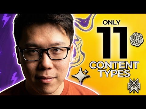 The ONLY 11 Content Types You Need for AI Visibility