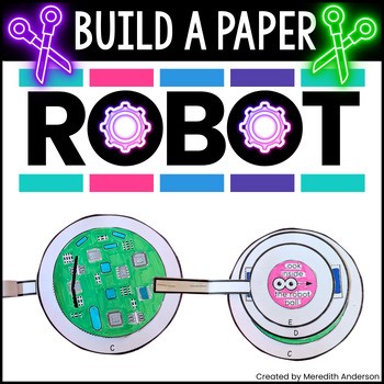 STEM Activity Build a Paper Robot Like Sphero ® STEAM Craft Project Robotics