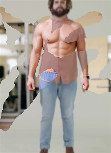 근육맨 AI 필터로 즐기는 근육 챌린지