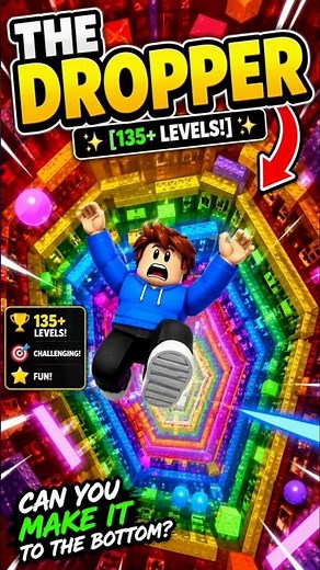 Roblox The Dropper ✨ [135+ Levels!]