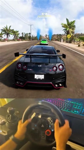 Nissan R35 GTR vs Track Toys #forzahorizon5 #automobile #gaming #simracing #fh5 #forzagameplay