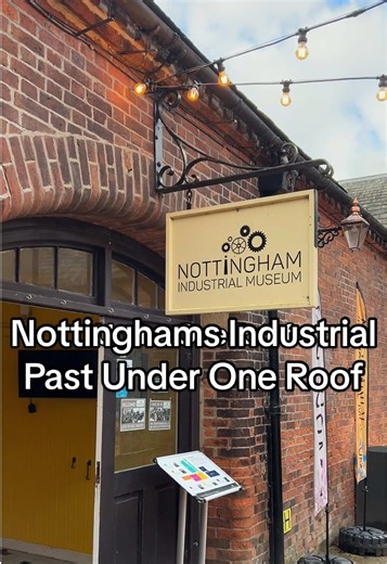 Nottinghams Industrial Past Under One Roof #nottingham #industrialhistory #museumtok #britishengineering #historytok
