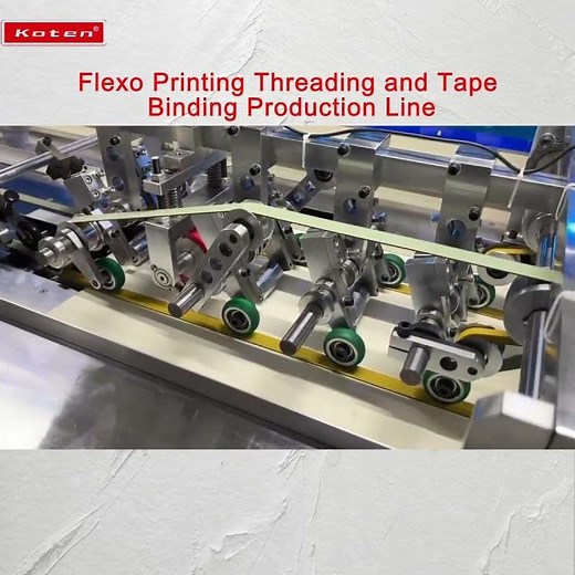 Flexo Printing Threading and Tape Binding Production Line