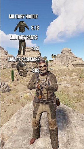 Cheapest desert set in rust #rustgame #rusttok #rust #rustconsole #rustclips