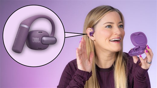 【4K】JBL Sense PRO 挂耳式蓝牙耳机开箱简评：我可以整天戴着这款耳机！| 作者：iJustine | 机翻中文