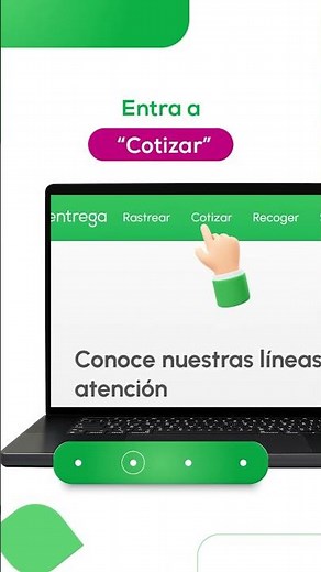 Cotiza según tu ciudad y tipo de entrega con Servientrega