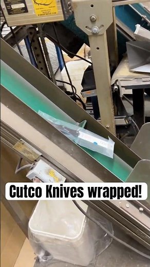 This is how Cutco Knives are individually wrapped 🤯 - #cutco #cutcoknives