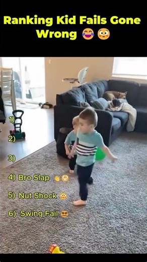 Ranking the wildest kid fails 😂 #shorts