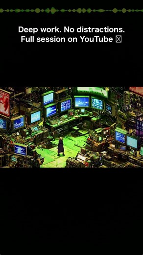 Coding & Study Ambience — Shinra Turks Division | Dark JRPG Cyberpunk Mix Vol. 2 (5 H #Shorts Part 2