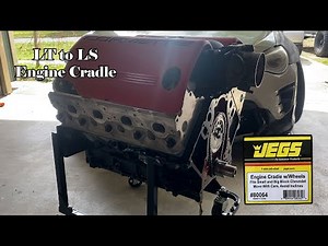 Can you use a LS on a LT engine Cradle? Yes ...kinda