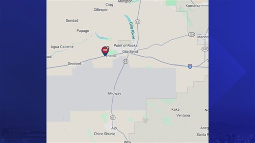 New information on law enforcement situation that closed Arizona freeway