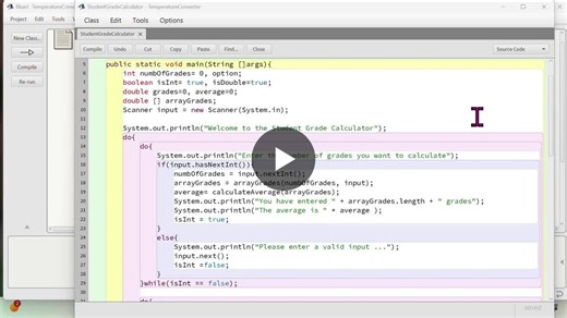 Java Student Grade Calculator with Validation and Arrays | Sharon Galela posted on the topic | LinkedIn