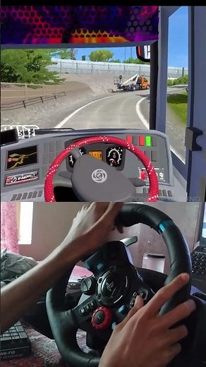 A DRIVE WITH BELLARI HOLIDAYS 🚌🔥 | WITH LOGITECH G29 + SHIFTER | ZONE OF GAMING | SHORT