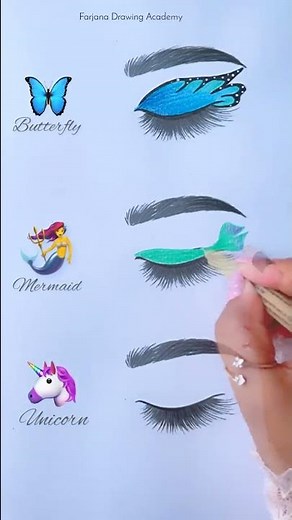 Butterfly VS Mermaid VS Unicorn || Which one do you like? Satisfying Creative Art || Painting