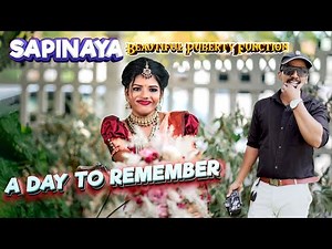 Sapinaya’s Puberty Ceremony | Traditional Function Highlights 💖✨