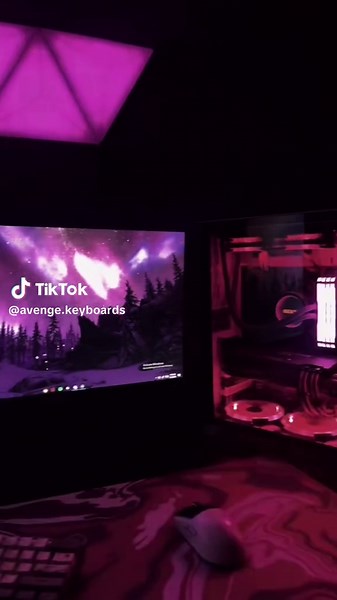 Which is your favorite color scheme👀 Pink,White,Blue, or Red❓ - #fyp #gaming #setup #tech #techtok #fypシ゚viral #zyxcba #viral #gamingontiktok