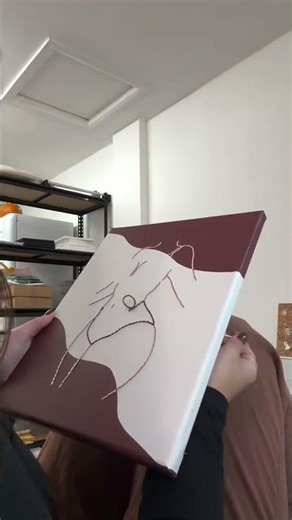 Creating Stunning Embroidered Art on Canvas