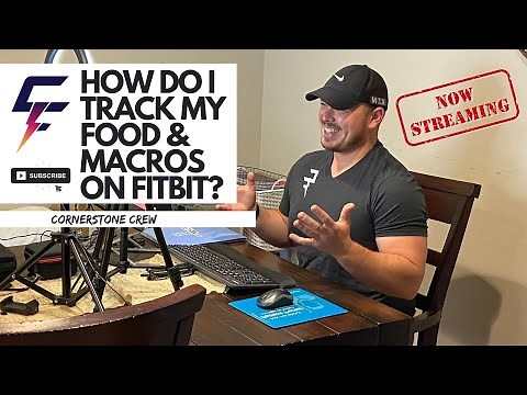 How do I track my Food & Macros on Fitbit?