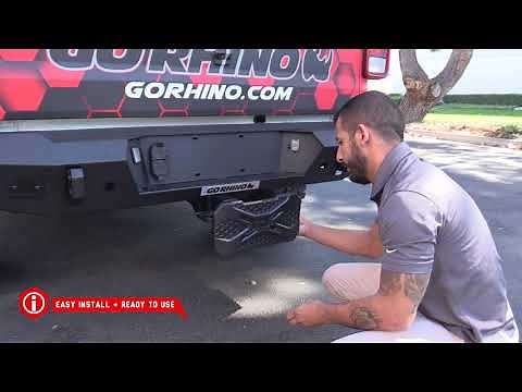 Go Rhino HS10, HS20 and HS30 Hitch Steps