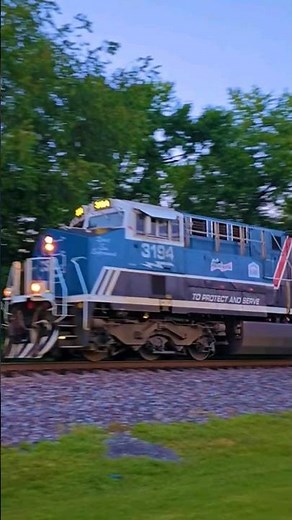 Spirit of Law Enforcement CSX 3194 #train #csx