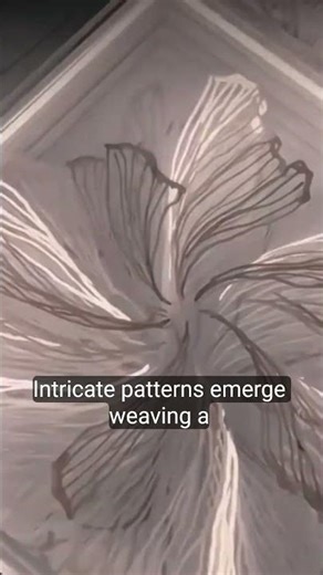 The Beauty of Organic Patterns: Captivating Abstract Flowers#abstractart #vidioshort