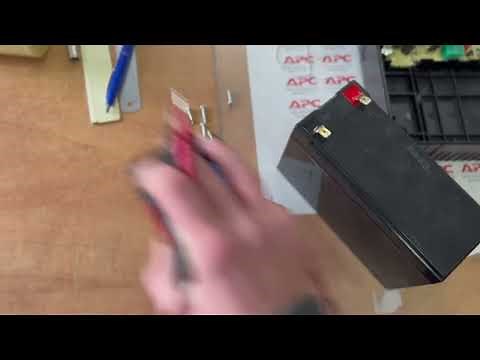 APC Easy UPS BV 500/650/800/1000 (BV500/BV650/BV800I/BV1000I) battery replacement