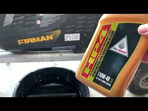 DIY: FIRMAN W2000i Generator
