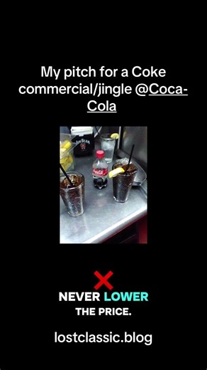 My pitch for a coca-cola jingle #coke #commercial