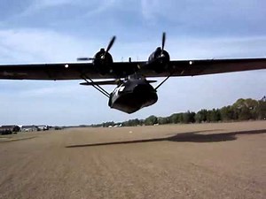 Extremely Low PBY Catalina FlyBy
